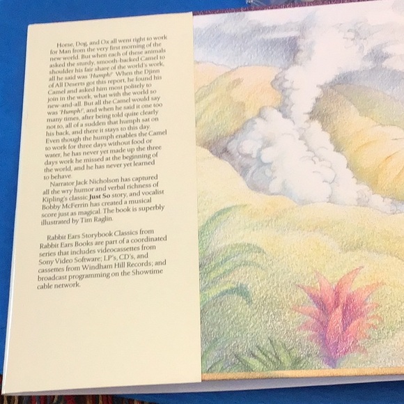 COPY - Jack Nicholson, How the Camel Got His Hump! Like new , 1989 vintage hard… - Picture 5 of 13